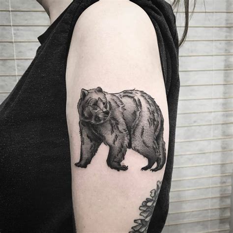 Black bear tattoo leuven
